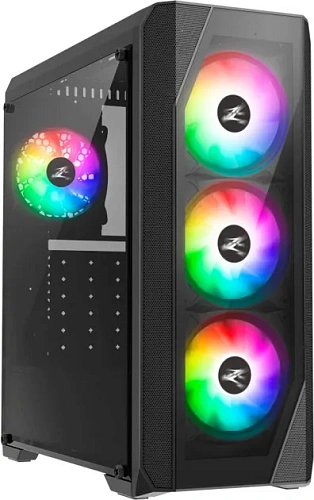 Корпус Zalman N5 TF, Midi Tower, ATX, Black, 2x3.5"/4x2.5", 2xUSB, USB3.0, RGB