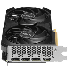 GF RTX4060Ti, MSI Ventus 2X Black OC, 2580MHz/18000MHz, 128bit, 8GB GDDR6, HDMI, 3xDP