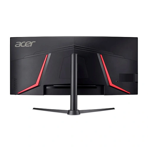 Монитор 34" Acer Nitro ED340CUS3bmiipx Curved, Black-Red,VA,3440x1440@180Hz,250кд/м2,4000:1,1ms,HDMI