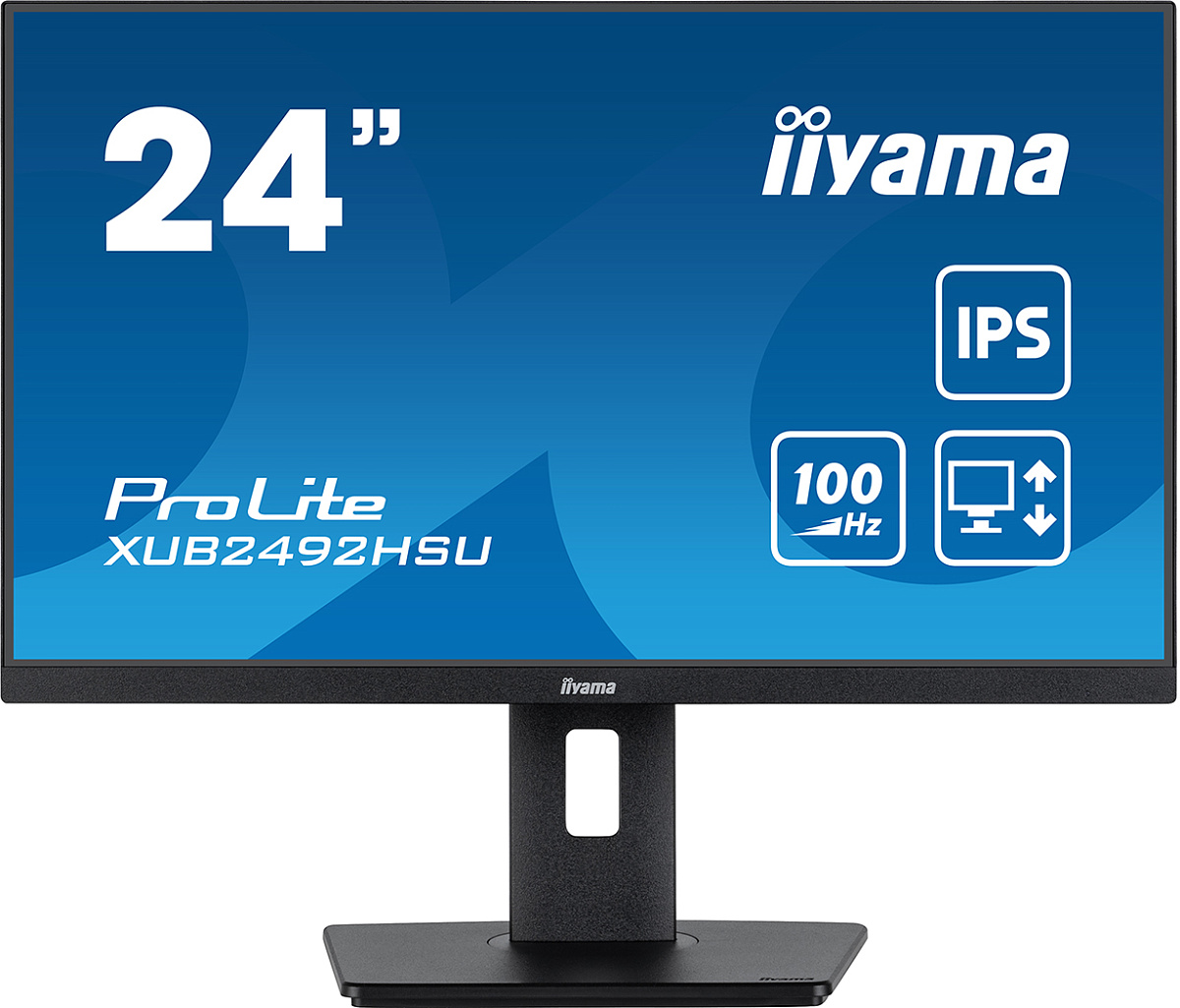 Монитор LCD 24'' 16:9 1920х1080(FHD) IPS, 100Mhz, nonGLARE, 250cd/m2, H178°/V178°, 1300:1, 80M:1, 16.7M, 0,4ms,  HDMI, DP, USB, HDCP, 3Y, Black