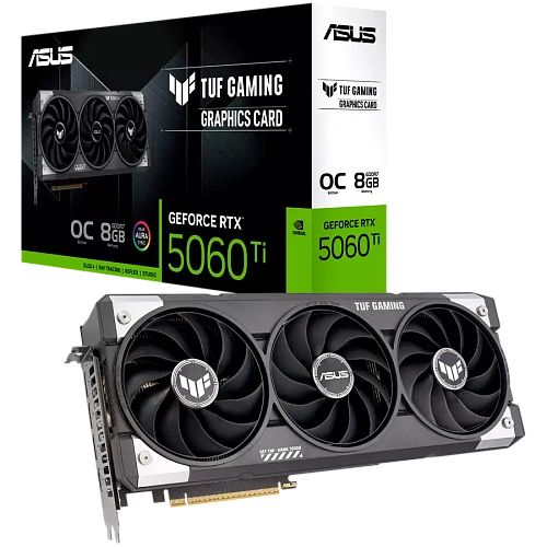 ASUS Video Card NVIDIA GeForce RTX 5060 Ti 8GB GDDR7 128-bit Digital Max Resolution 7680 x 4320 Yes x 1 (Native HDMI 2.1b)Yes x 3 (Native DisplayPort 2.1b) HDCP Support Yes (2.3) 550W P/N 90YV0MR0-M0NA00