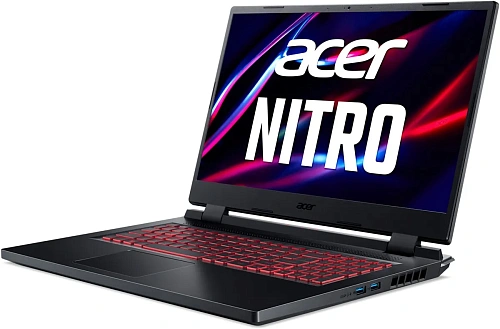 Ноутбук Acer Nitro 5 AN517-42, Ryzen 7 6800H/17.3"FHD/8GB/512GB/GF RTX3060 6GB/LAN/DOS