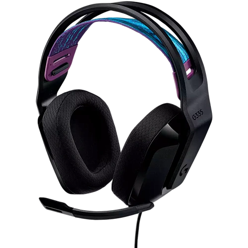 Гарнитура игровая Logitech G335 BLACK, 3.5mm (M/N: A00141)