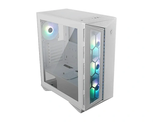 Корпус MSI MPG Gungnir 110R, Midi Tower, ATX, White, 2x3.5"/2x2.5", 2хUSB3.0, USB-C