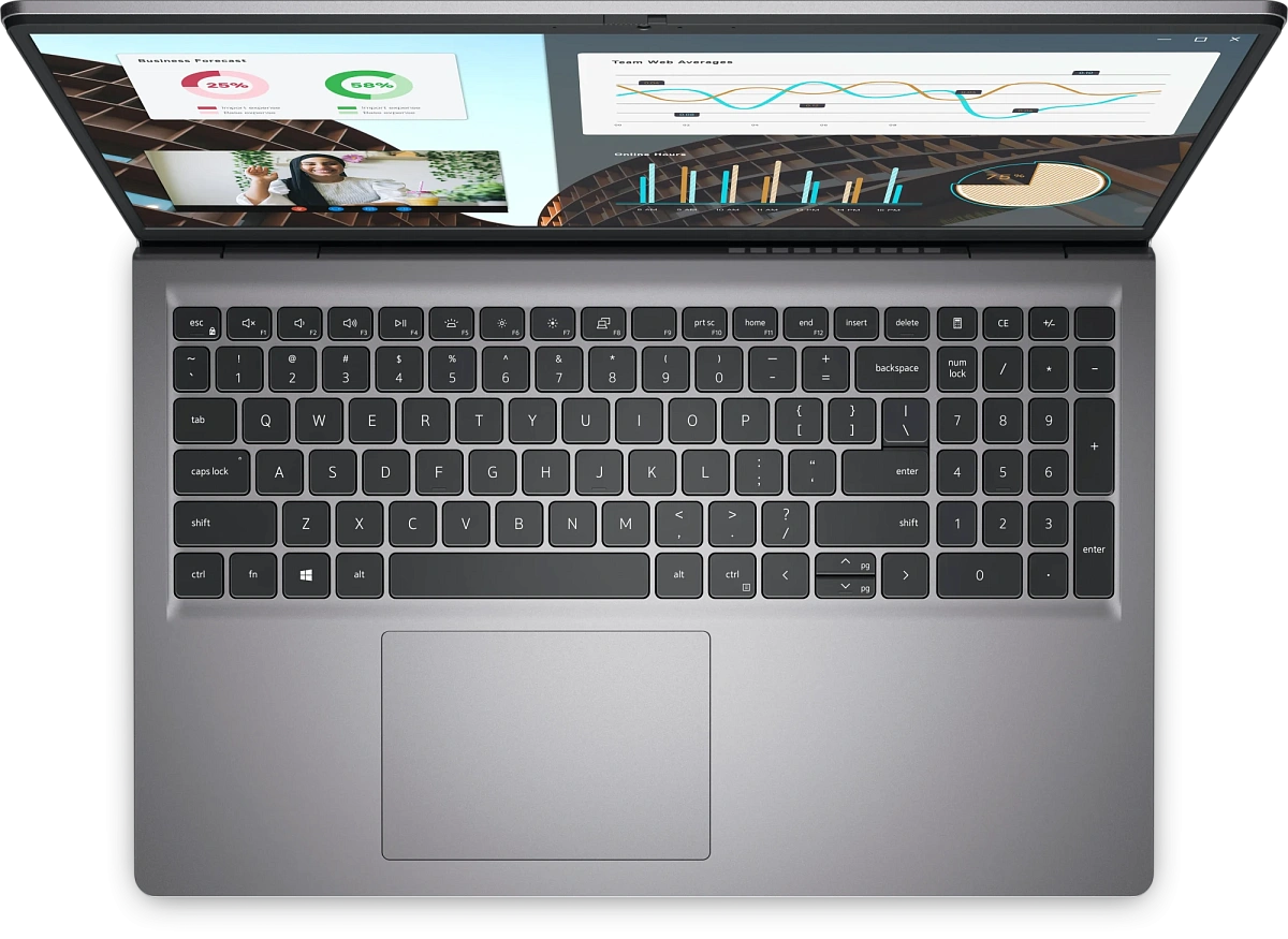 Ноутбук Dell Vostro 3530, Core i5-1334U/15.6"FHD/8GB/512GB/UHD Graphics/LAN/Ubuntu