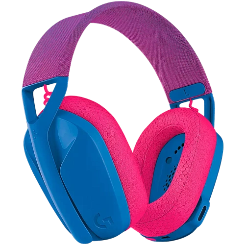 Гарнитура беспроводная игровая Logitech G435 Wireless Gaming Headset - Blue (M/N: A00149, A00150)