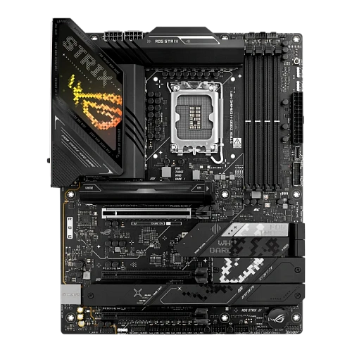 Материнская плата ASUS ROG STRIX Z890-H GAMING WIFI, LGA1851 Z890 4xDDR5 4xSATA3 4xM.2 HDMI DP 2xUSB-C ATX