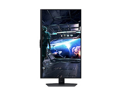 Игровой монитор Odyssey G7 27" SAMSUNG LS27DG702EIXCI IPS 4K UHD (3840x2160) 144Hz 1мс 350кд/м2 1000:1 2xHDMI 1xDP 2xUSB3.0, USB-B Upstream Port, Ethernet, Wi-Fi 5, Bluetooth,   Регулируемая по высоте подставка 120мм, Поворот Экрана, Черный с Подсветкой