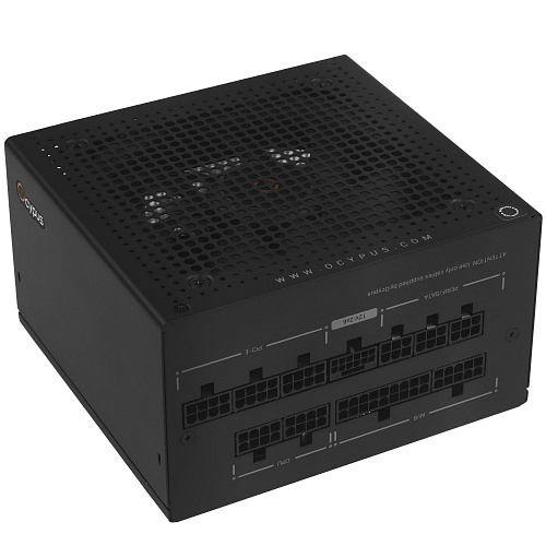 Блок питания Ocypus Iota P850 Черный 850W Full Modular, 80+ GOLD, КПД 91% Японские конденсаторы Iota-P850-G1FFBK024X-EU