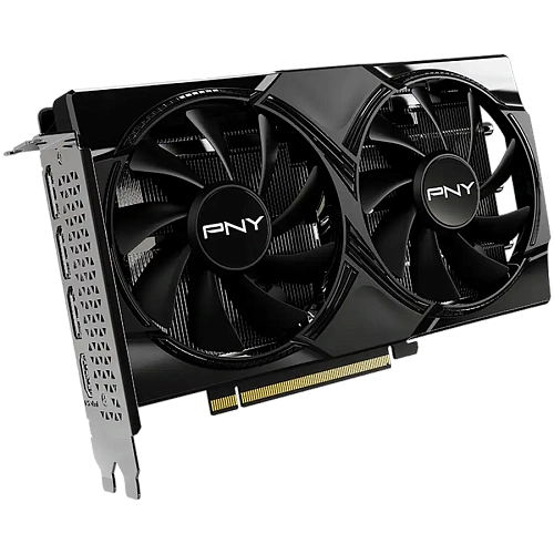 PNY Video Card NVidia GeForce RTX 5060 8GB Overclocked Dual Fan DLSS 4