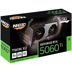 INNO3D GeForce RTX 5060 Ti Twin X2 16GB GDDR7 128-bit HDMI 3x DP