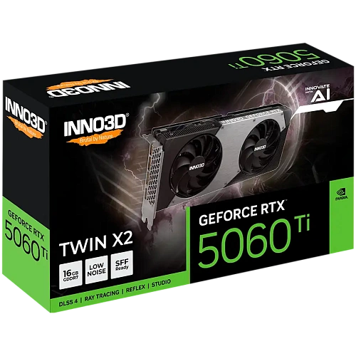 INNO3D GeForce RTX 5060 Ti Twin X2 16GB GDDR7 128-bit HDMI 3x DP