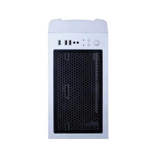 Корпус 1Stplayer DK-D4-WH, Midi Tower, ATX, White, 1x3.5"/1x2.5", 2xUSB2.0, 3хUSB3.0, RGB