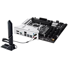 ASUS Main Board Desktop LGA1851 Intel Z890 Chipset 4 x DIMM slots, max. 256GB, DDR5 1 x DisplayPort 1 x HDMI 1 x Wi-Fi module 3 x M.2 slots 6 x SATA mATX Form Factor