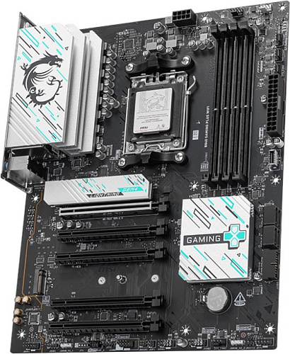 Матплата MSI B840 Gaming Plus WiFi, AM5, ATX, 4DDR-5, 5хPCI-Ex16, 4SATA, 2xM.2, HDMI, 18USB