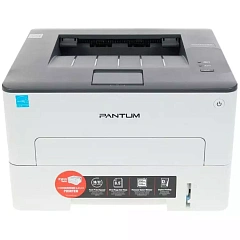 P3010D (чб., A4, 30ppm, 128MB, 350MHz, 60-200 г/м2, 1200х1200 dpi, макс. 60т мес., двухсторонняя печать, GDI, USB 2.0, в комплекте стар.-й карт.-ж на 1т отп.-ов формата A4 при 5% заполнении + фотобарабан на 9т отп.-ов + кабель USB, цвет устройства: белый)