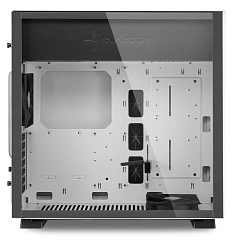 Корпус Sharkoon Pure Steel, Midi Tower, E-ATX, ATX, m-ATX, White, 3x3.5"/5x2.5", 2xUSB3.0