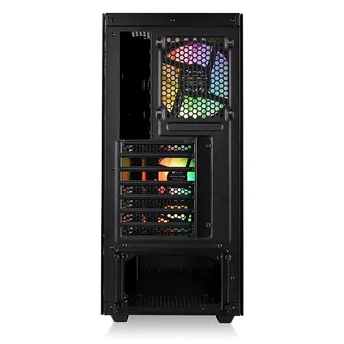 Корпус Thermaltake View 21 TG RGB, Midi Tower, ATX, Black, 2x3.5"/2x2.5", 2xUSB3.0