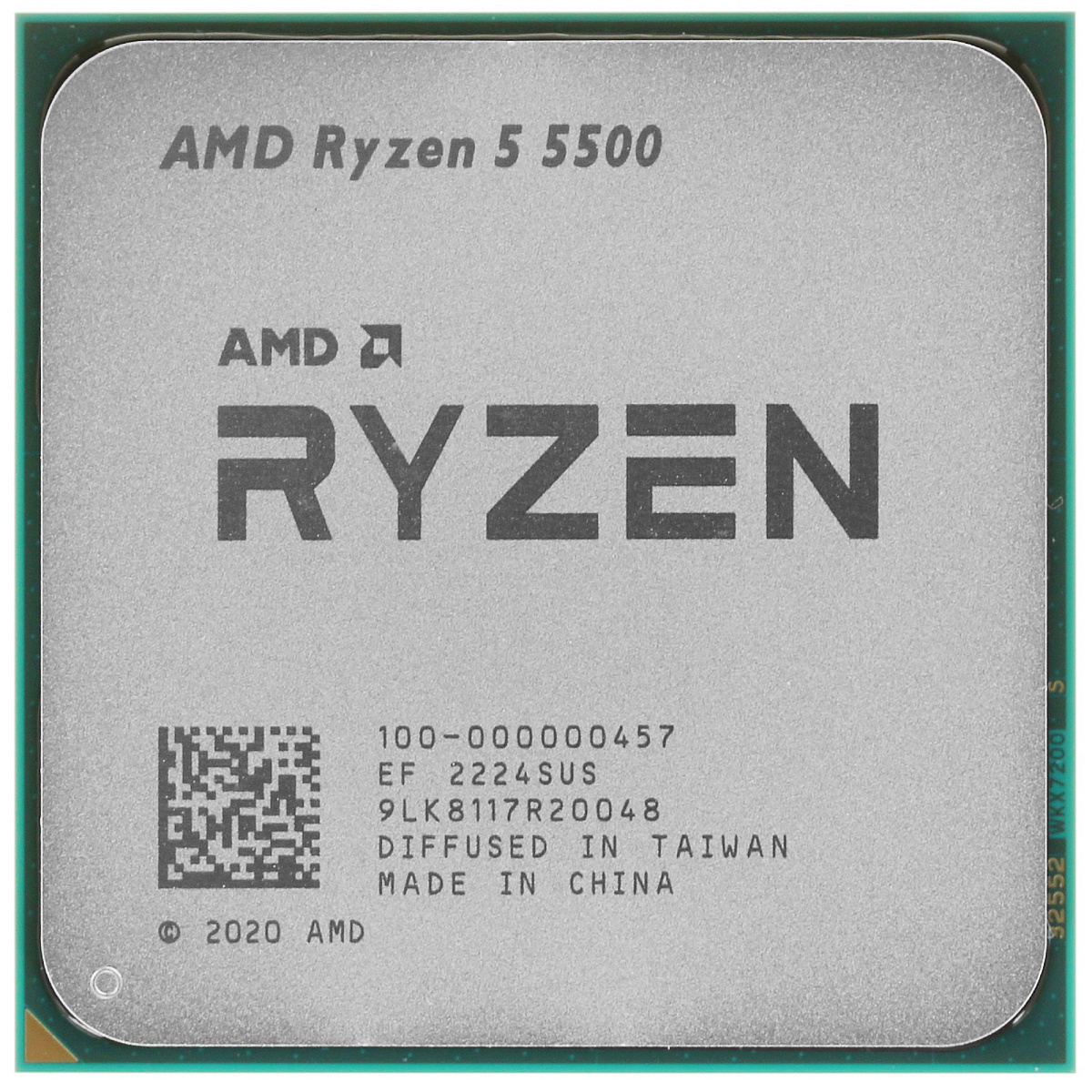 AMD CPU Desktop Ryzen 5 6C/12T 5500 (3.6/4.2GHz Boost,19MB,65W,AM4) Tray