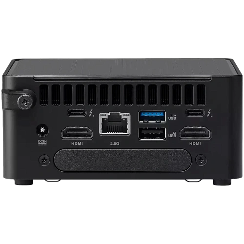 ASUS NUC 14pro/RNUC14RVHU500002I/Intel Ultra 5 125H/Intel Arc graphics/4xUSB/M.2 22x80 NVMe; 22x42 NVMe/2.5'' SATA slot/2,5Gbe LAN/2xHDMI/ 2x Thunderbolt 4 (USB-C+DP)/no Storage/no RAM/AX211.D2WG.NV/no OS/EU Cord/Tall Kit(L6)/EAN:4711387491584