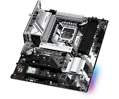 Матплата ASRock B760 Pro RS/D4 WiFi, iB760, S1700, mATX, 4DDR-4,2xPCI-Ex16,4SATA,2xM.2,HDMI,DP,13USB