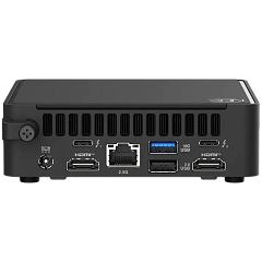 ASUS NUC 15 PRO/RNUC15CRKC500002/Core 5 210H 45W/Intel UHD graphics/no RAM/no Storage/Intel Wi-Fi 7 BE202/USB Total - 7/4 USB Type-A/3 USB Type-C (1x USB3.2 + 2x TB4)/2x HDMI 2.1/Support Displays - 4x 4K/no OS/EU Cord/Kit (L6)/Slim/EAN:4711387949832