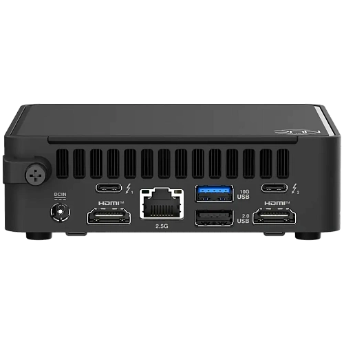 ASUS NUC 15 PRO/RNUC15CRKC500002/Core 5 210H 45W/Intel UHD graphics/no RAM/no Storage/Intel Wi-Fi 7 BE202/USB Total - 7/4 USB Type-A/3 USB Type-C (1x USB3.2 + 2x TB4)/2x HDMI 2.1/Support Displays - 4x 4K/no OS/EU Cord/Kit (L6)/Slim/EAN:4711387949832
