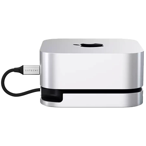SATECHI Mac Mini M4 Stand & Hub with SSD Enclosure