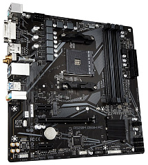 Матплата Gigabyte A520M DS3H AC, AM4, mATX, 4DDR-4, 1xPCI-Ex16, 4SATA, 1xM.2, HDMI, DP, DVI-D, 10USB