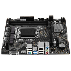 Материнская плата ASRock H610M-HVS/M.2 R2.0 LGA1700 2xDDR4 4xSATA M.2 D-Sub HDMI mATX Поддержка процессоров 12 и 13 серии!