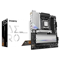 Матплата Gigabyte B650 Aero G, AM5, ATX, 4DDR-5, 2хPCI-Ex16, 4SATA, 3xM.2, HDMI, 14USB