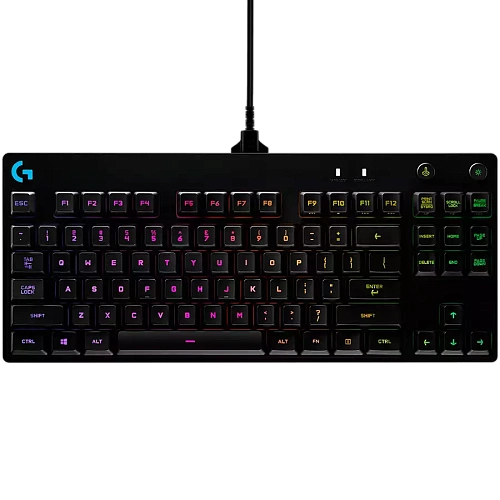 Клавиатура игровая Logitech G PRO Mechanical Gaming Keyboard - N/A - RUS - USB - N/A - INTNL (M/N: YU0039)