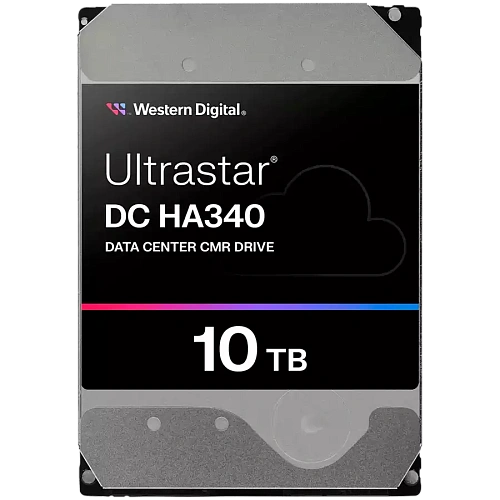 HDD Server WD/HGST ULTRASTAR DC HA340 (3.5’’, 10TB, 256MB, 7200RPM, SATA 6Gb/s, 512E SE NP3) SKU: 0B47062