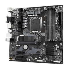 Матплата Gigabyte B760M DS3H DDR4, iB760,S1700,mATX,4DDR-4,1xPCI-Ex16,4SATA,2xM.2,VGA,HDMI,2xDP,8USB