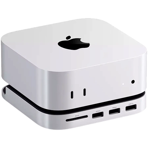 SATECHI Mac Mini M4 Stand & Hub with SSD Enclosure