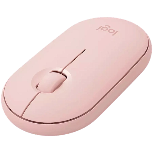 Мышь Logitech Pebble 2 M350S, Rose, Wireless, Optical, 4000dpi, 1 x AA, BT