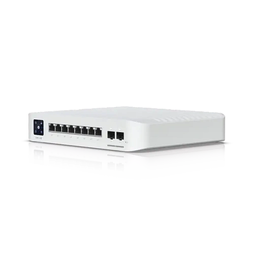 Коммутатор Ubiquiti 8 портов с PoE++ 1Gbit и SFP+ Uplink