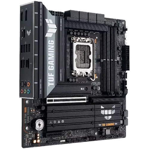 ASUS Main Board Desktop Intel B860 Chipset 4 x DIMM slots, max. 256GB, DDR5 1 x PCIe 5.0 x16 slot 1 x DisplayPort1 x HDMI port 1 x Wi-Fi Module 3 x M2 4 x SATA m-ATX
