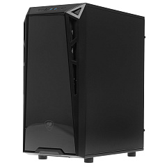 Корпус Cougar Turret, Midi Tower, ATX, Black, 2x2.5", USB2.0, 2xUSB3.0