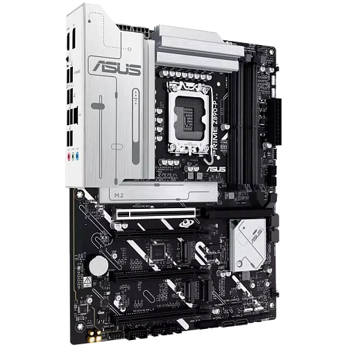 ASUS Main Board Desktop Intel Z890 Chipset 4 x DIMM slots, max. 256GB, DDR5 1 x DisplayPort1 x HDMITM port 1 x  4 x M.2 slots 4 x SATA ATX