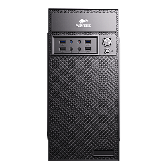 Корпус Wintek K260, Mini Tower, mATX, Black, 2x3.5"/2х2.5", 2xUSB 2.0, 2xUSB 3.0