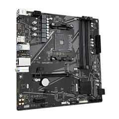 Матплата Gigabyte B550M K, AM4, mATX, 4DDR-4, 1xPCI-Ex16, 4SATA, 2xM.2, HDMI, DP, 12USB
