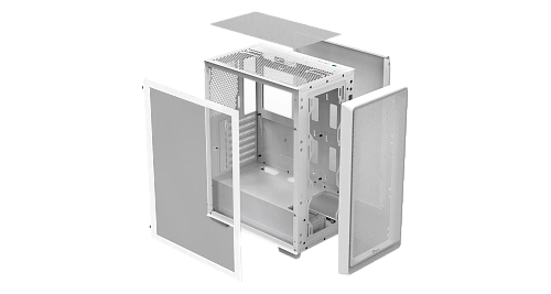 Корпус Ocypus Gamma C60 WH ATX/mATX/ITX 3xUSB Белый Gamma-C60-WHG000XX-GL