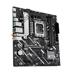 Материнская плата ASUS PRIME H810M-A WIFI, LGA1851 H810 2xDDR5 4xSATA 2xM.2 HDMI DP USB-C mATX