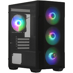 Корпус MSI MAG Forge M100R, Mini Tower, m-ATX, Black, 2x3.5"/2x2.5", 2xUSB2.0, USB3.0