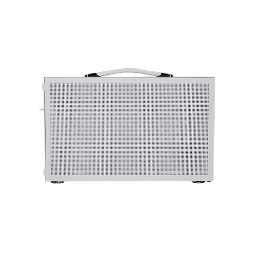 Корпус PCCooler K101 MESH WH 3F ITX 2xUSB3.0, 1xUSB-C, 1x3.5", 4x2.5" Предустановлено 3 вентилятора, Цвет: White