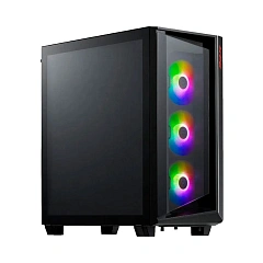 Корпус Adata XPG Cruiser, Midi Tower, ATX, Black, 2x3.5"/4x2.5", 2xUSB3.0, USB-C