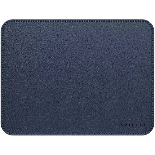 SATECHI Vegan-Leather Premium Mouse Pad (Blue)
