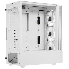 Корпус Thermaltake View 200 TG ARGB, Midi Tower, ATX, White, 2x3.5"/2x2.5", 2xUSB3.0