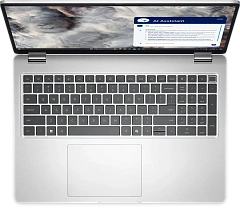 Ноутбук Dell/Pro 16 Plus PB16250/3г/Core Ultra 7/255U/2 GHz/16 Gb/SSD/512 Gb/No ODD/Graphics/integrated/16 ''/1920x1200/Ubuntu/24.04/Fingerprint Reade